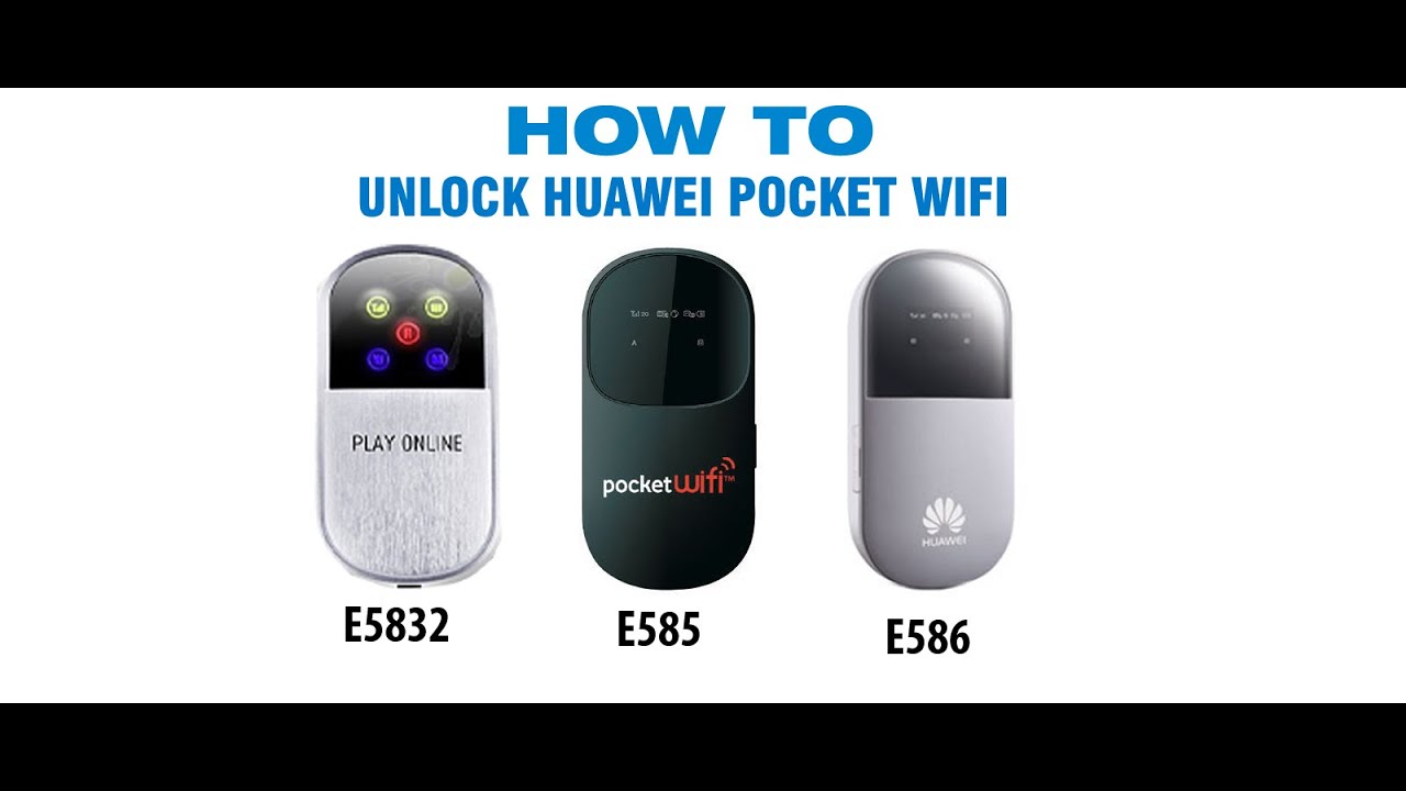 Huawei Pocket Wifi 2 Unlock Code